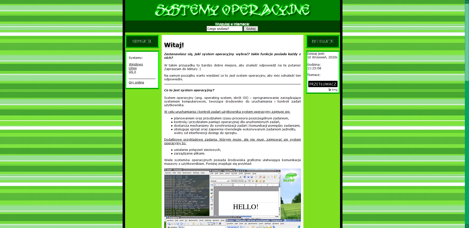 Operating systems website image